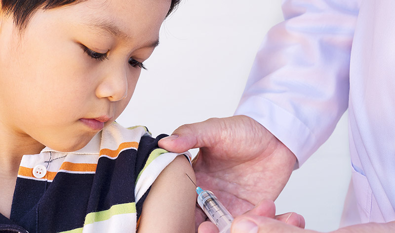 vacinação contra sarampo