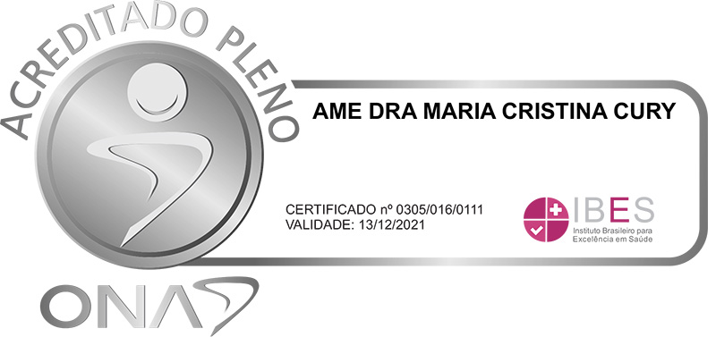 AME Dra Maria Cristina Cury - Acreditado Pleno