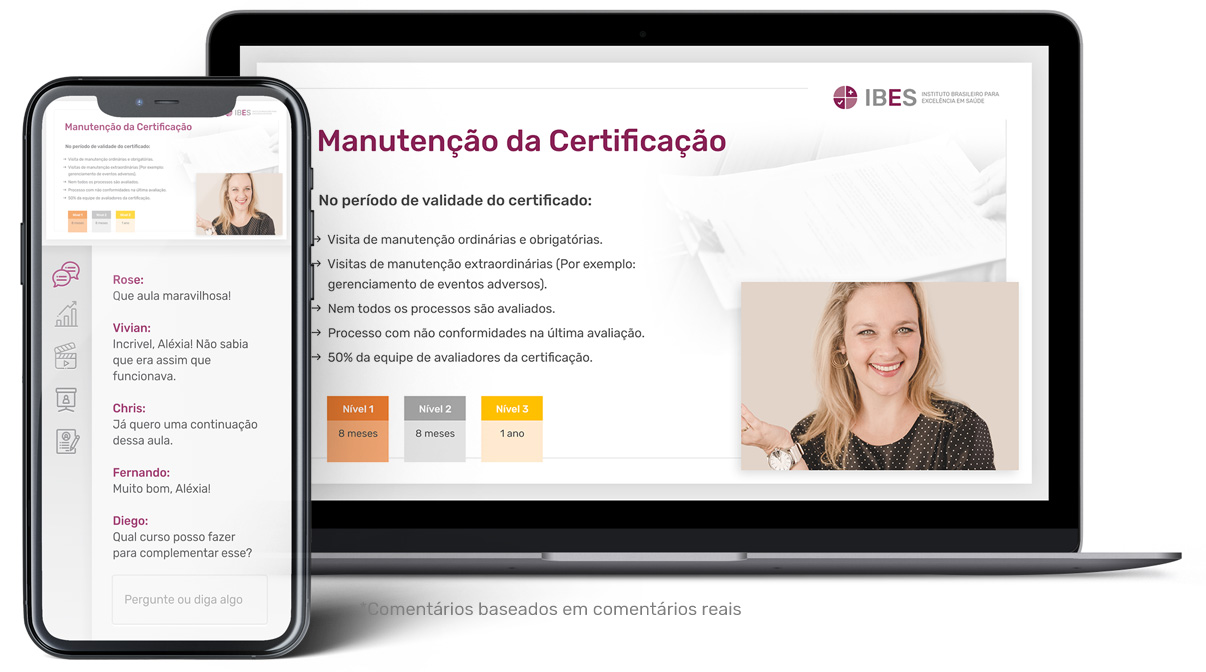 Curso In-Company com Transmissão ao Vivo